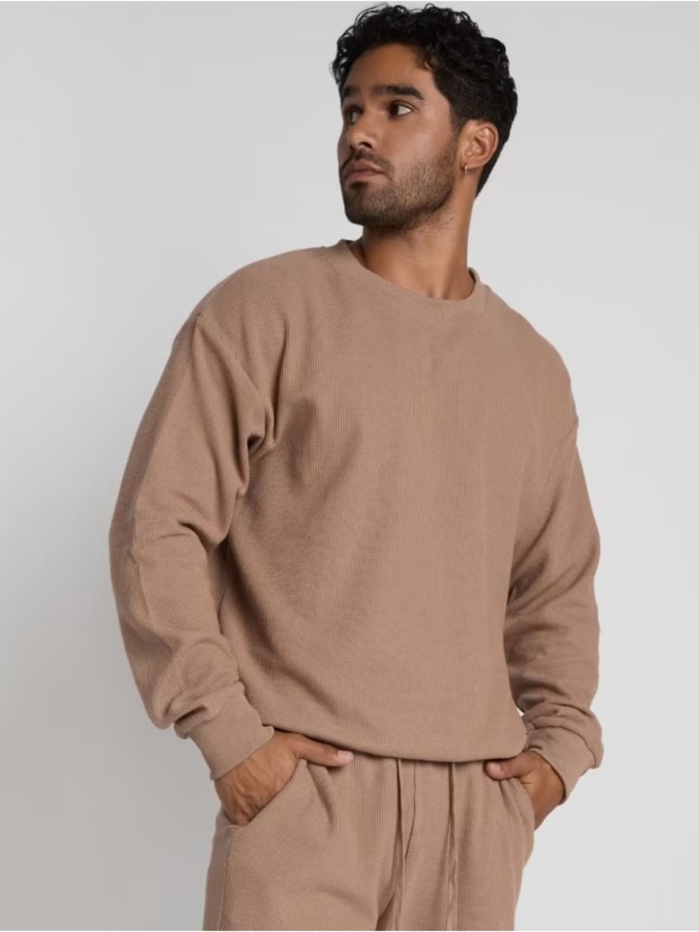 Comfrt Waffle Lounge Long Sleeve